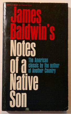Book cover Notes of a Native Son by James Baldwin