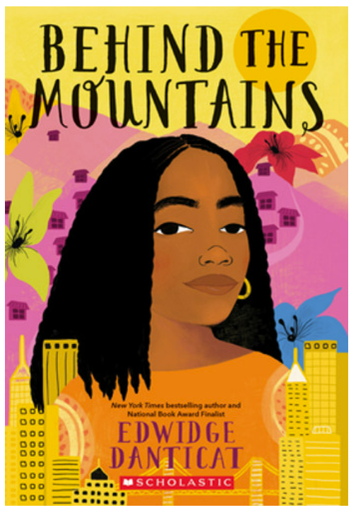 Book cover Behind the Mountains by Edwidge Danticat