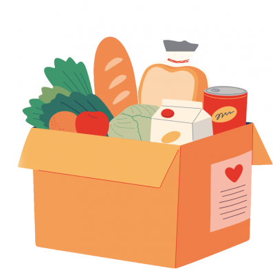 food in a box